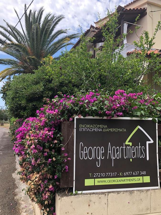 George Apartments Stoúpa מראה חיצוני תמונה